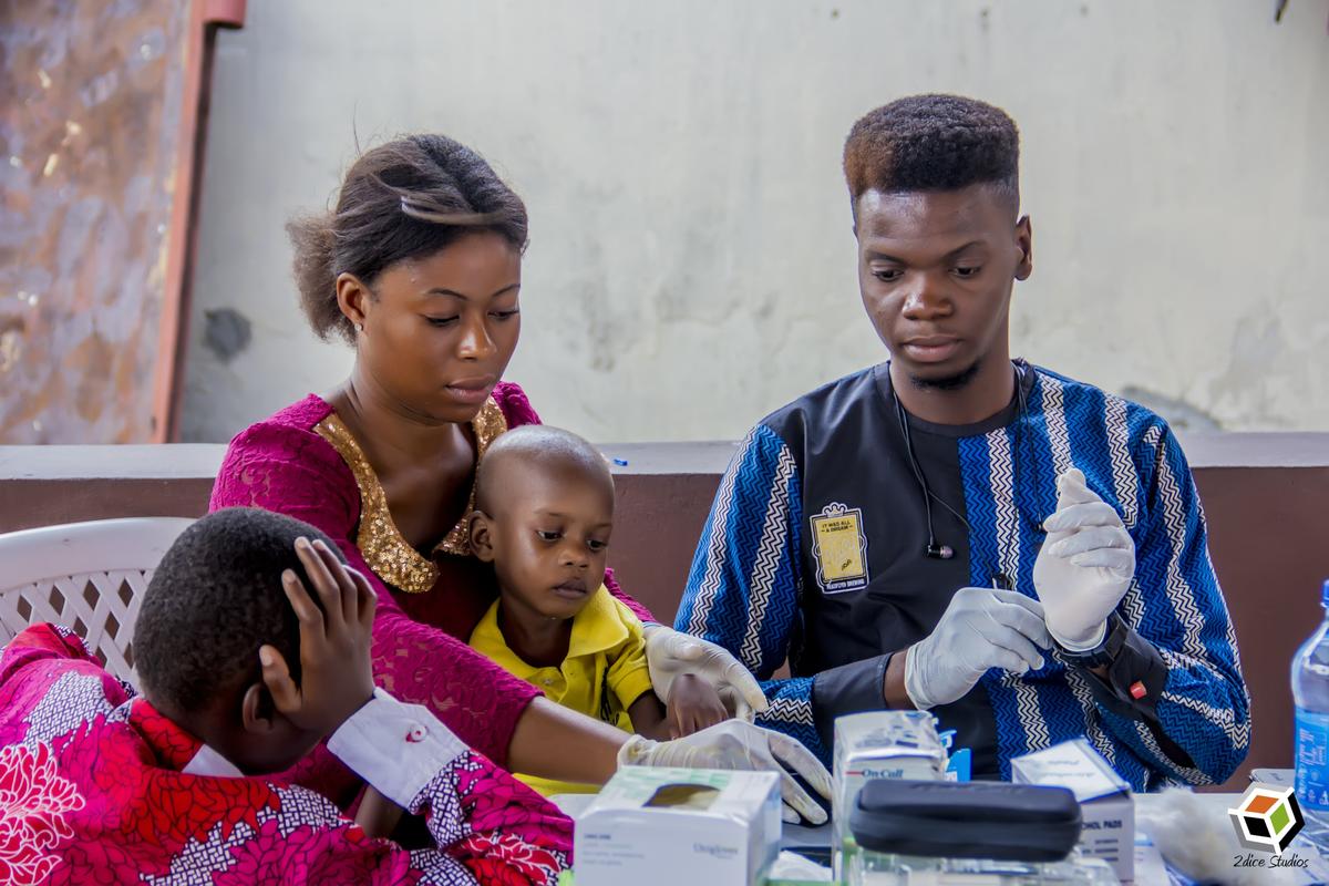 Donated supplies for Love Home